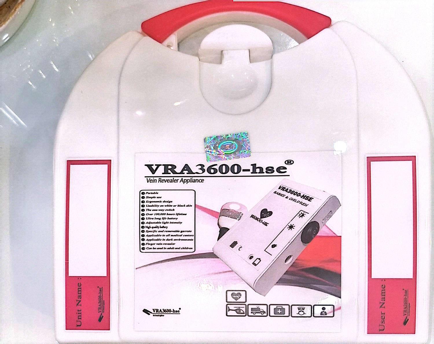  رگیاب نوزاد و کودک شارزی ایرانی VRA3600 F وسیله ای کمکی جهت دیدن رگ های نازک اطفال و نوزادان 