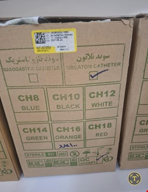  سوند نلاتون بترنس ساخت ایران  هز جنس پی وی سی گرید مدیکال استریل و یکبار مصرف دارای تاییدیه استاندارد از اداره تجهیزات پزشکی ایران 