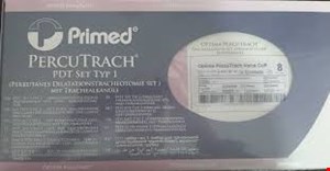  ست کامل جایگزاری تراکیوستومی همراه با ست تراکیوستومی پریمد PRIMED کافدار تایپ 1 بدون سوراخ