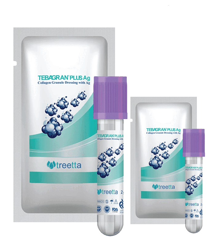 پودر کلاژن طباگرن پلاس نقره تریتا | Treetta Tebagran Plus Ag1 گرمی